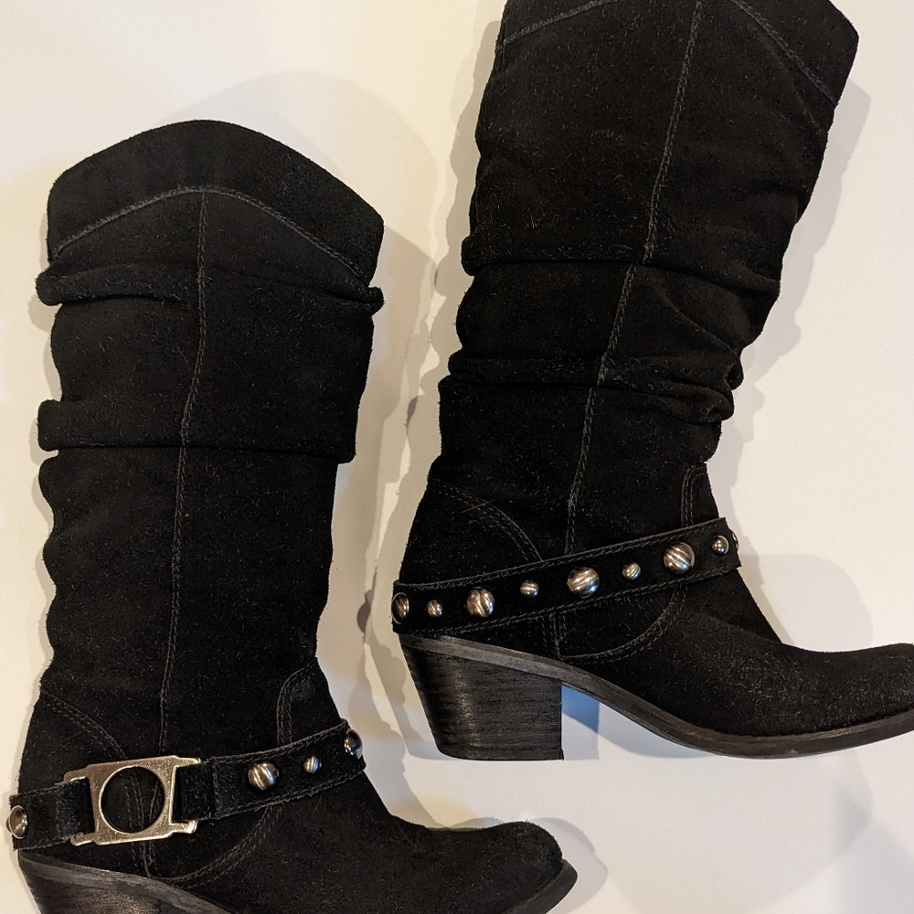 Carlos Santana Rambler Slouch boots, black size 6